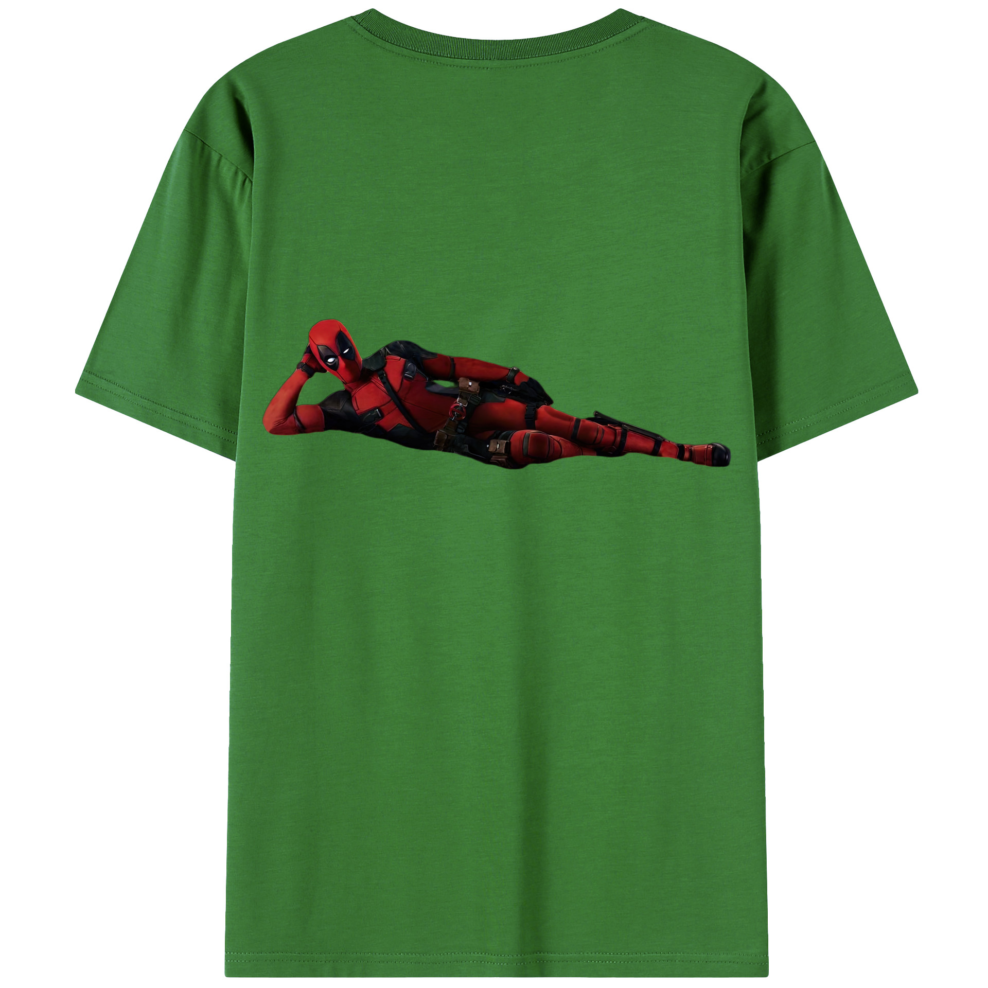 （画像用） Deadpool デッドプール レディース半袖Tシャツ(バックプリント)